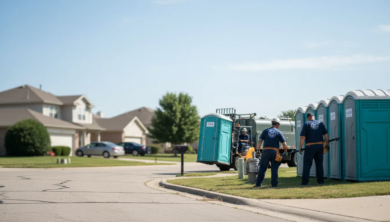 Porta Potty Rental in Parkersburg, IL near me